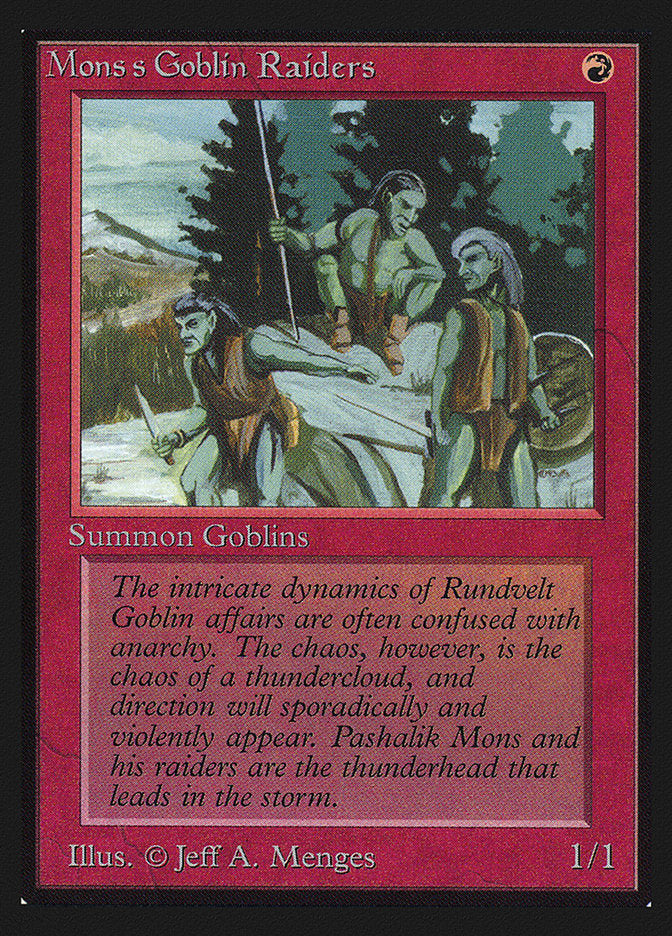 Mons's Goblin Raiders [International Collectors' Edition] - Magic: The Gathering - Card Brawlers | Quebec | Canada |