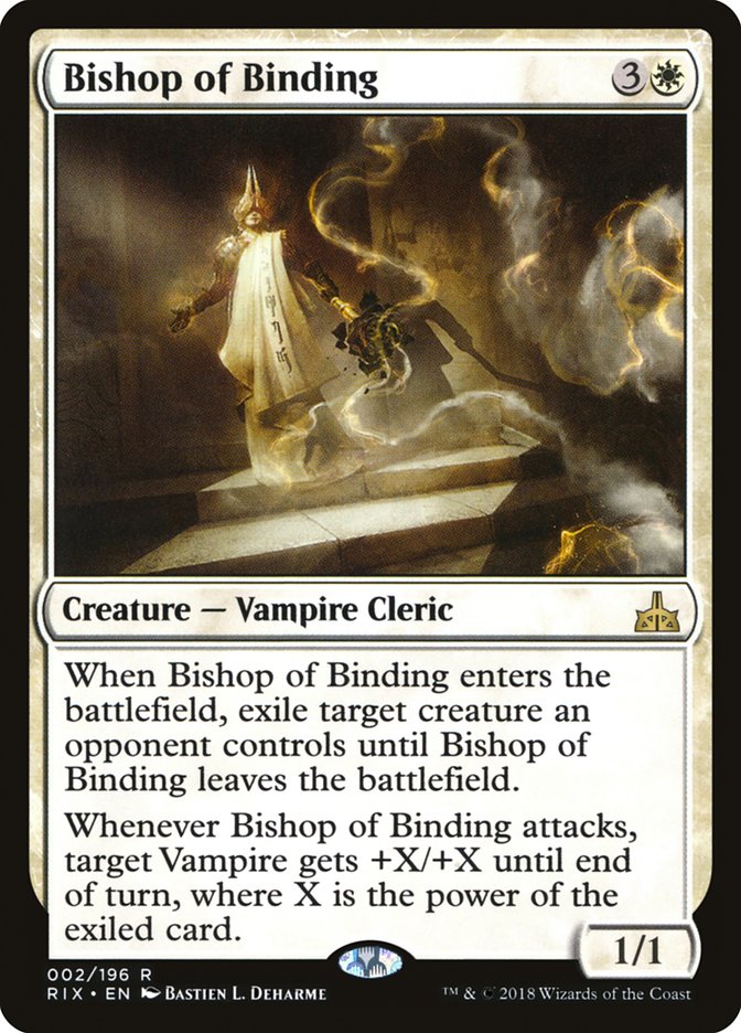 Bishop of Binding [Rivals of Ixalan] - Magic: The Gathering - Card Brawlers | Quebec | Canada |