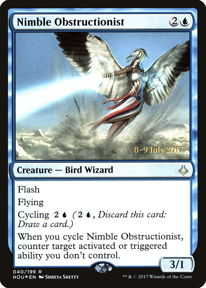 Nimble Obstructionist [Hour of Devastation Prerelease Promos] - Magic: The Gathering - Card Brawlers | Quebec | Canada |