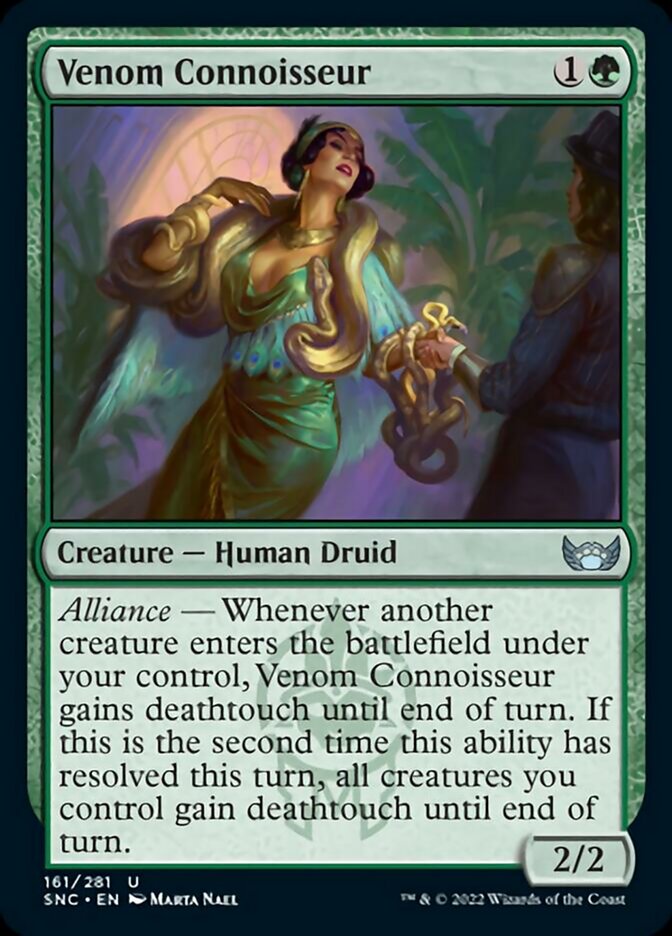 Venom Connoisseur [Streets of New Capenna] - Magic: The Gathering - Card Brawlers | Quebec | Canada |