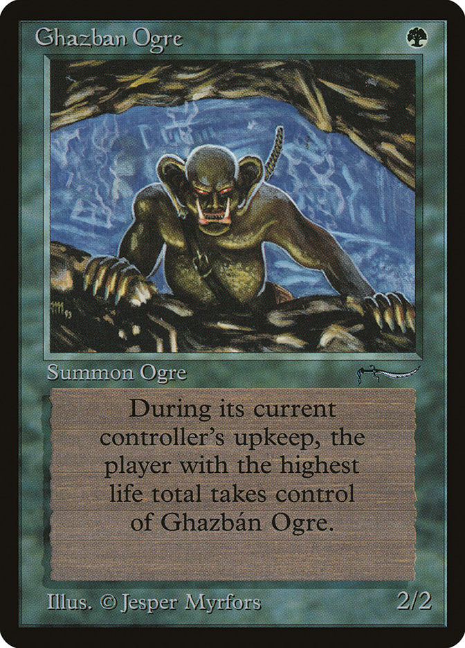 Ghazban Ogre [Arabian Nights] - Magic: The Gathering - Card Brawlers | Quebec | Canada |