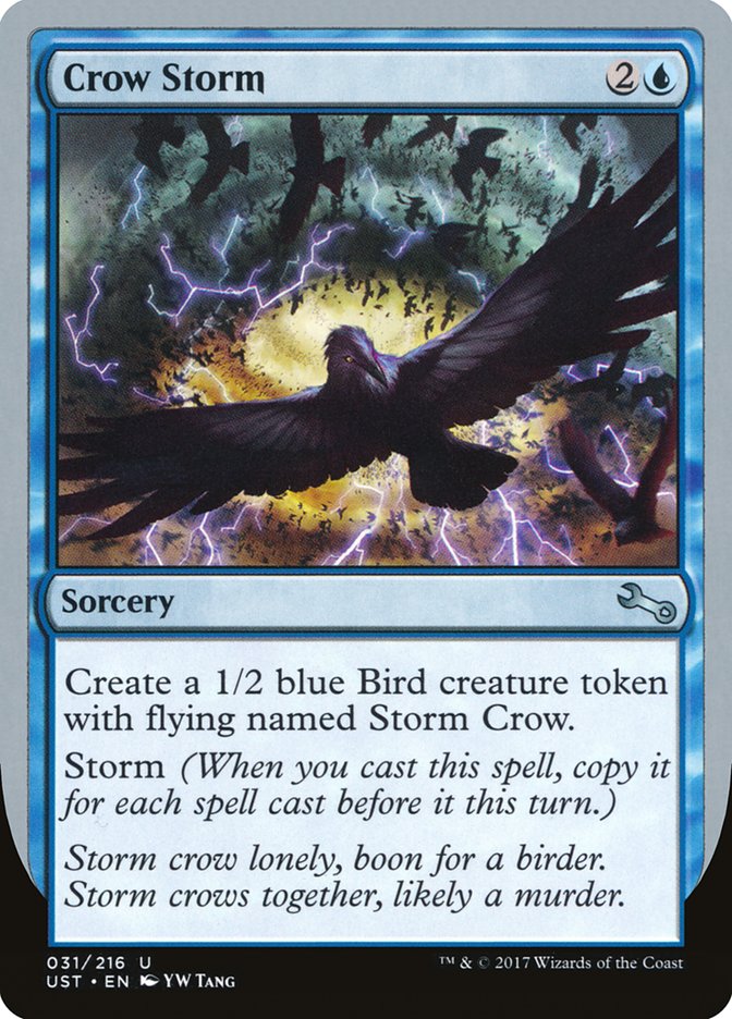 Crow Storm [Unstable] - Magic: The Gathering - Card Brawlers | Quebec | Canada |