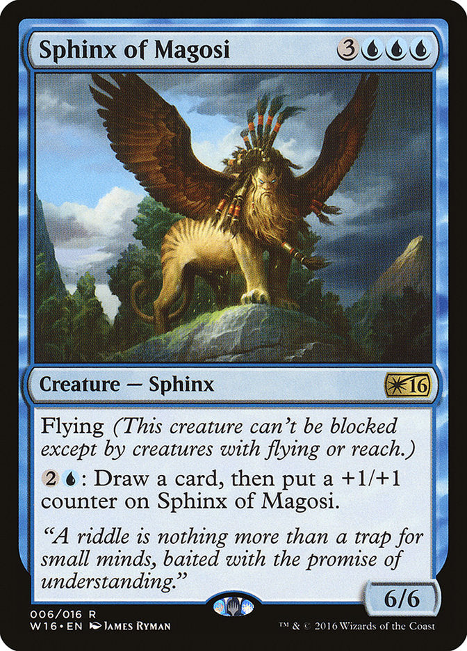 Sphinx of Magosi [Welcome Deck 2016] - Magic: The Gathering - Card Brawlers | Quebec | Canada |