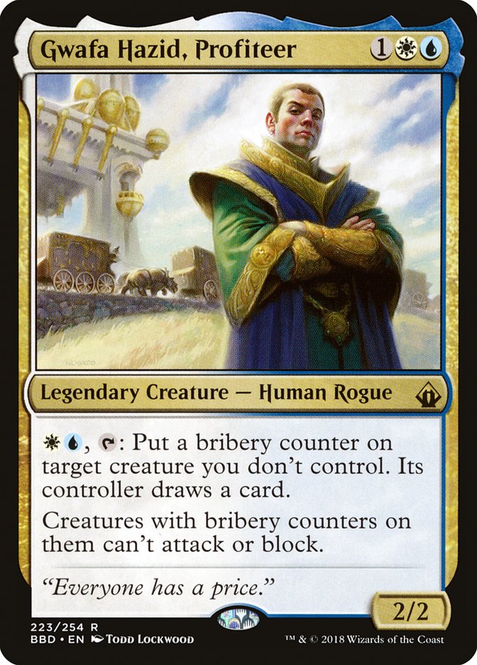 Gwafa Hazid, Profiteer [Battlebond] - Magic: The Gathering - Card Brawlers | Quebec | Canada |