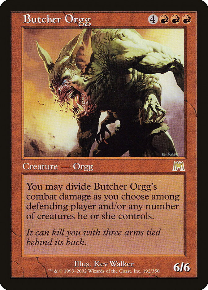 Butcher Orgg [Onslaught] - Magic: The Gathering - Card Brawlers | Quebec | Canada |