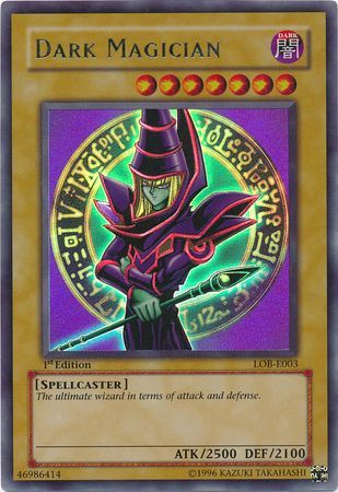 Dark Magician [LOB-E003] Ultra Rare - Yu-Gi-Oh! - Card Brawlers | Quebec | Canada |