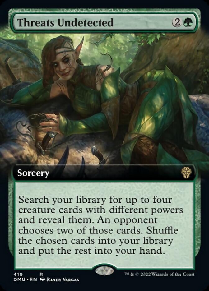 Threats Undetected (Extended Art) [Dominaria United] - Magic: The Gathering - Card Brawlers | Quebec | Canada |