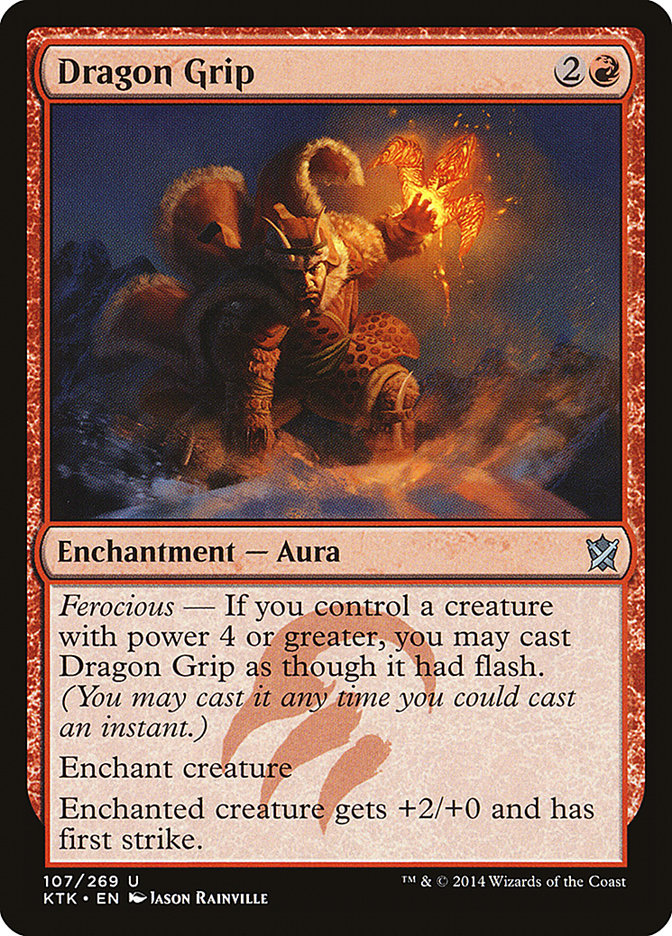 Dragon Grip [Khans of Tarkir] - Magic: The Gathering - Card Brawlers | Quebec | Canada |
