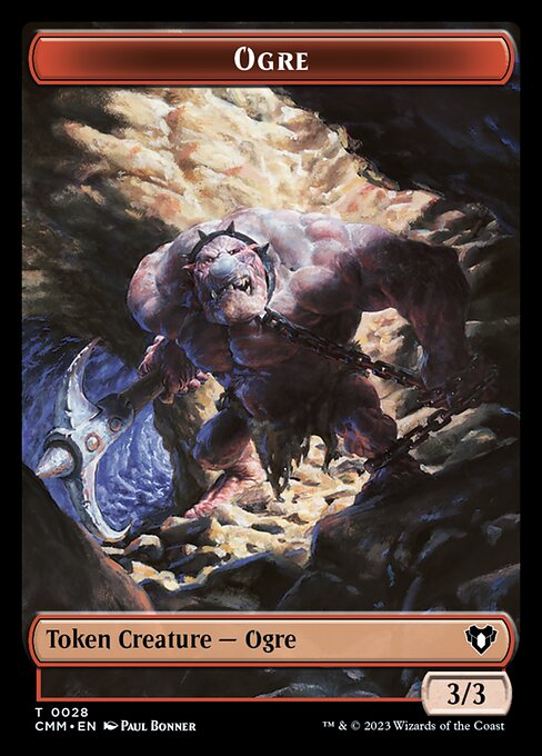 Eldrazi Spawn // Ogre Double-Sided Token [Commander Masters Tokens] - Magic: The Gathering - Card Brawlers | Quebec | Canada |