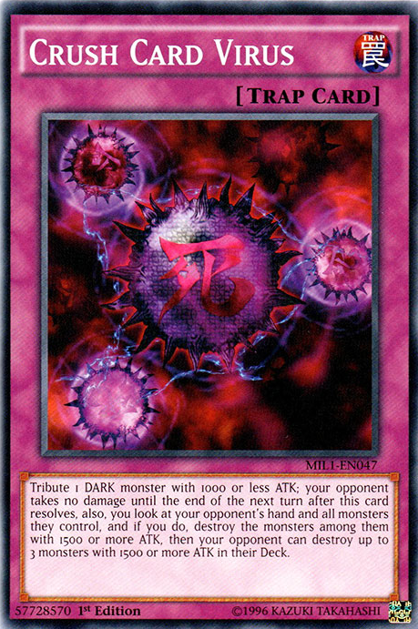 Virus Crush Card [Pack Millénaire] [MIL1-EN047] 