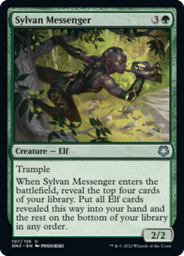 Sylvan Messenger [Game Night: Free-for-All] - Magic: The Gathering - Card Brawlers | Quebec | Canada |