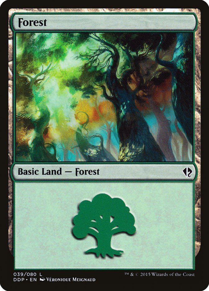 Forest (39) [Duel Decks: Zendikar vs. Eldrazi] - Magic: The Gathering - Card Brawlers | Quebec | Canada |