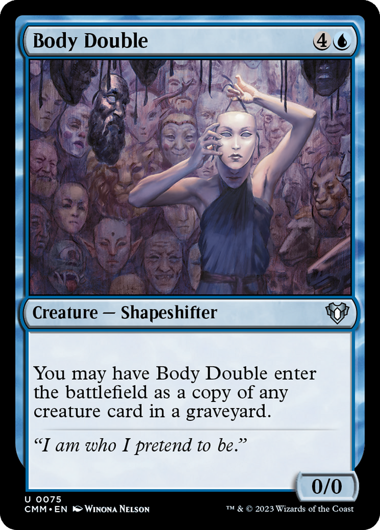 Body Double [Commander Masters] - Magic: The Gathering - Card Brawlers | Quebec | Canada |