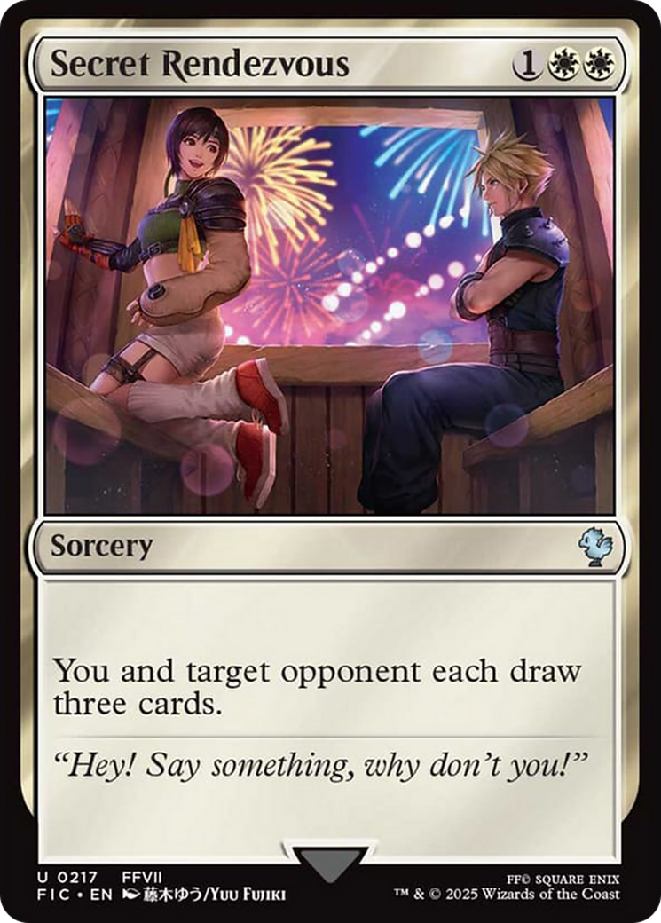 Secret Rendezvous (0217) [FINAL FANTASY Commander] - Magic: The Gathering - Card Brawlers | Quebec | Canada |