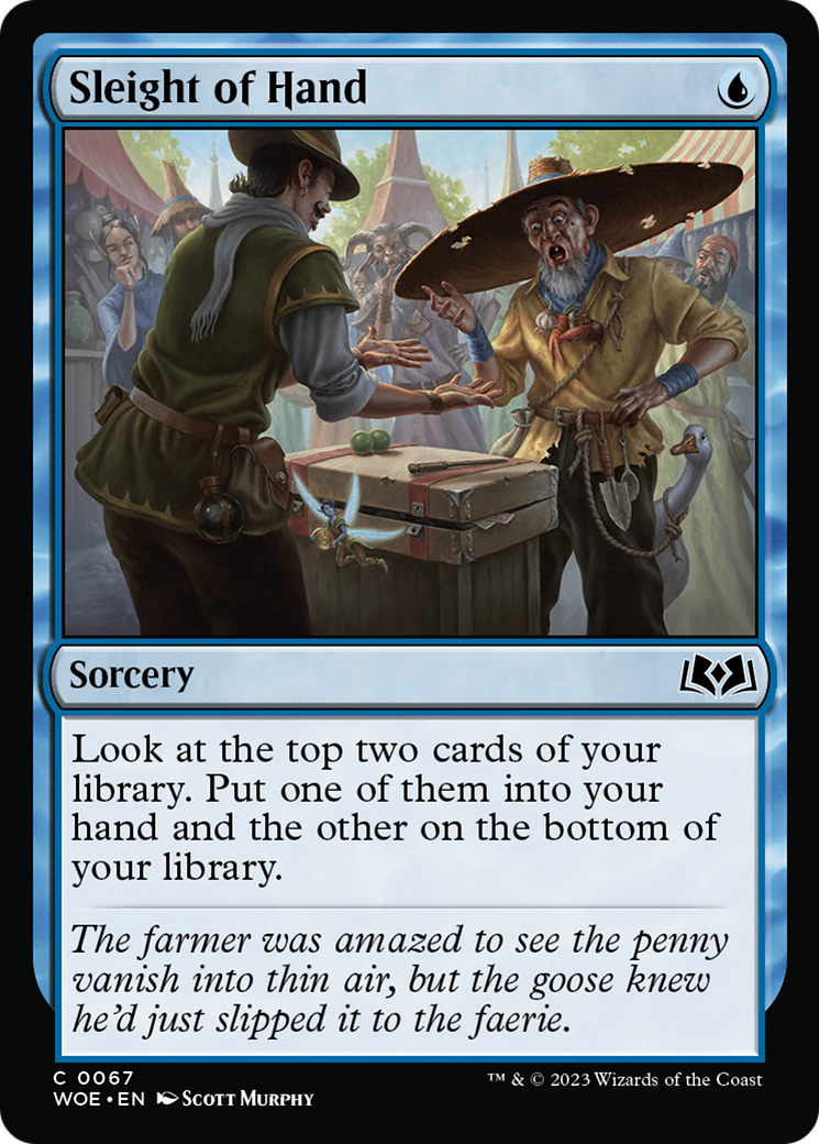 Sleight of Hand [Wilds of Eldraine] - Magic: The Gathering - Card Brawlers | Quebec | Canada |