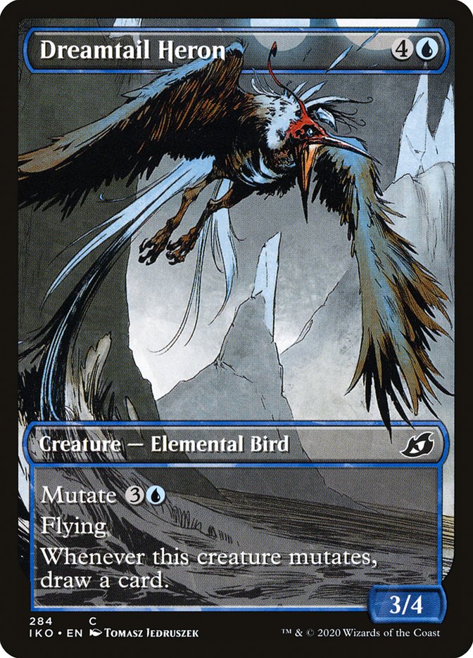 Dreamtail Heron (Showcase) [Ikoria: Lair of Behemoths] - Magic: The Gathering - Card Brawlers | Quebec | Canada |