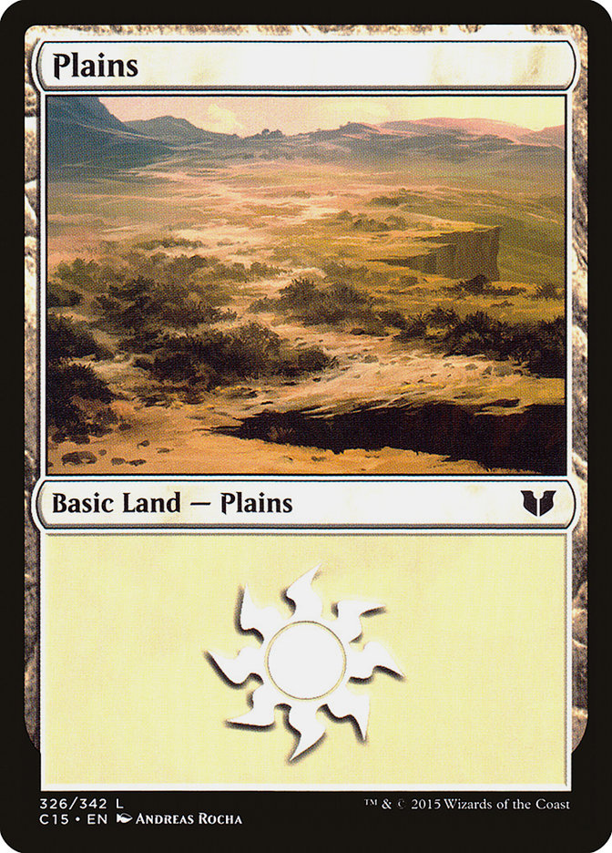 Plains (326) [Commander 2015] - Magic: The Gathering - Card Brawlers | Quebec | Canada |