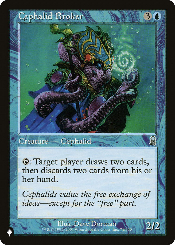 Cephalid Broker [The List] - Magic: The Gathering - Card Brawlers | Quebec | Canada |