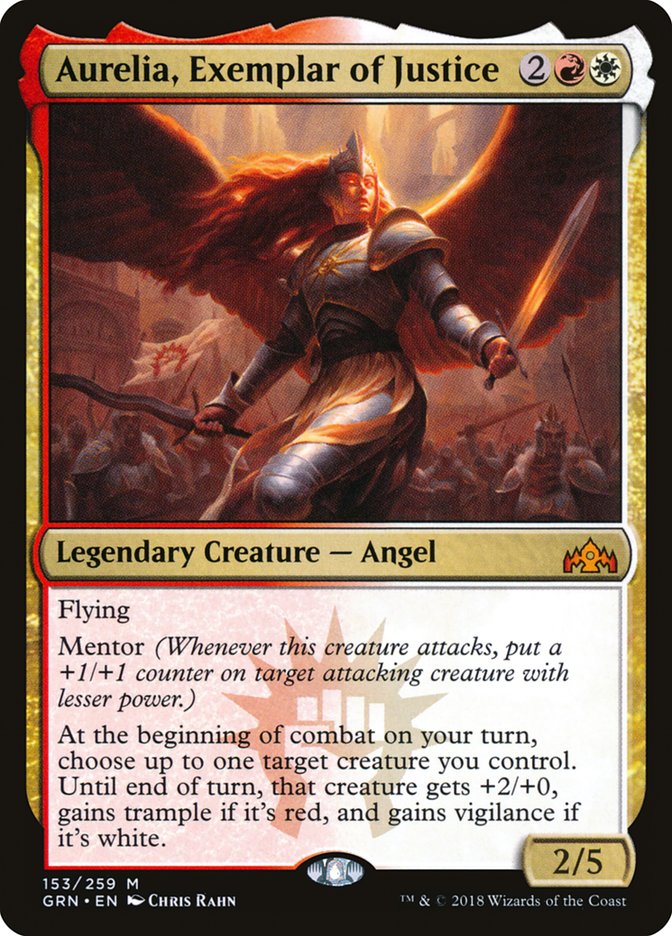 Aurelia, Exemplar of Justice [Guilds of Ravnica] - Magic: The Gathering - Card Brawlers | Quebec | Canada |