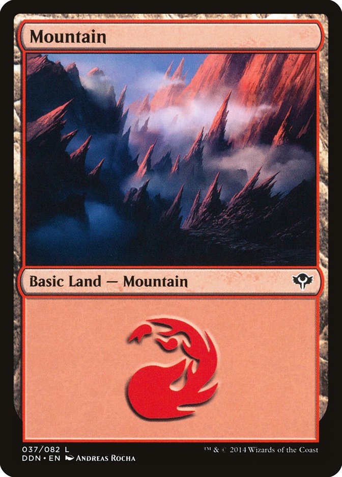 Mountain (37) [Duel Decks: Speed vs. Cunning] - Magic: The Gathering - Card Brawlers | Quebec | Canada |