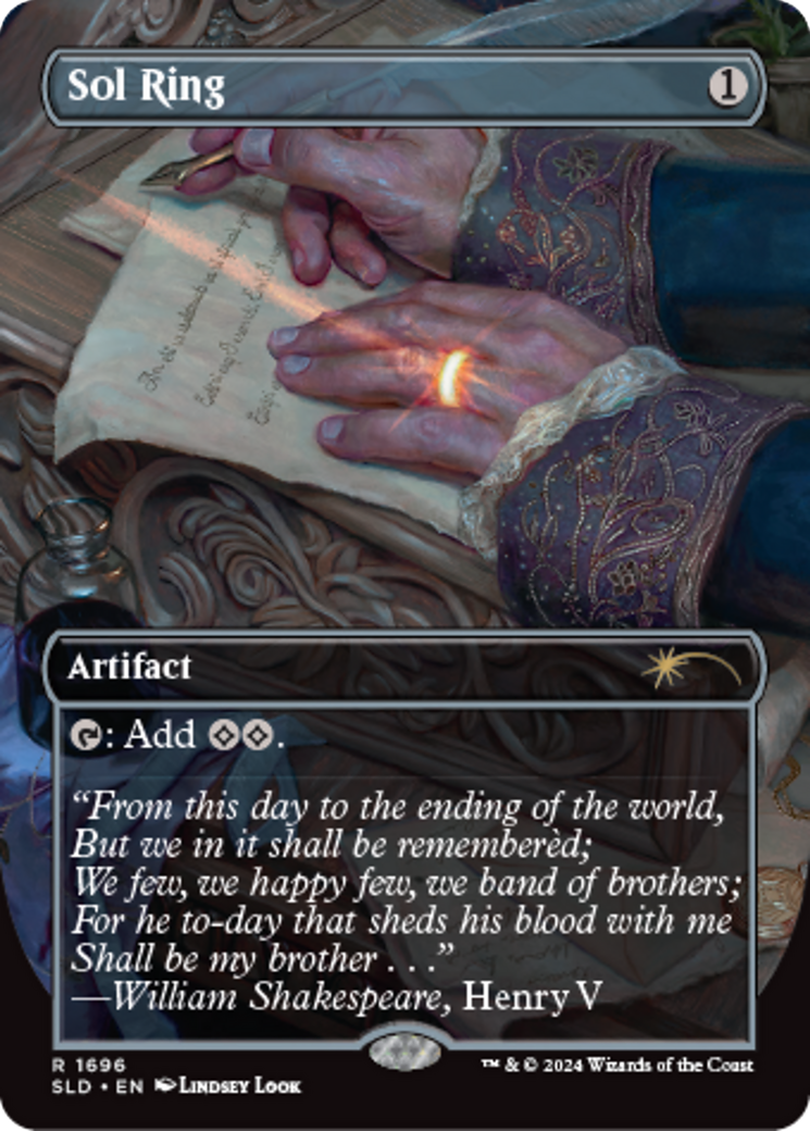 Sol Ring (1696) [Secret Lair: Sheldon's Spellbook] - Magic: The Gathering - Card Brawlers | Quebec | Canada |
