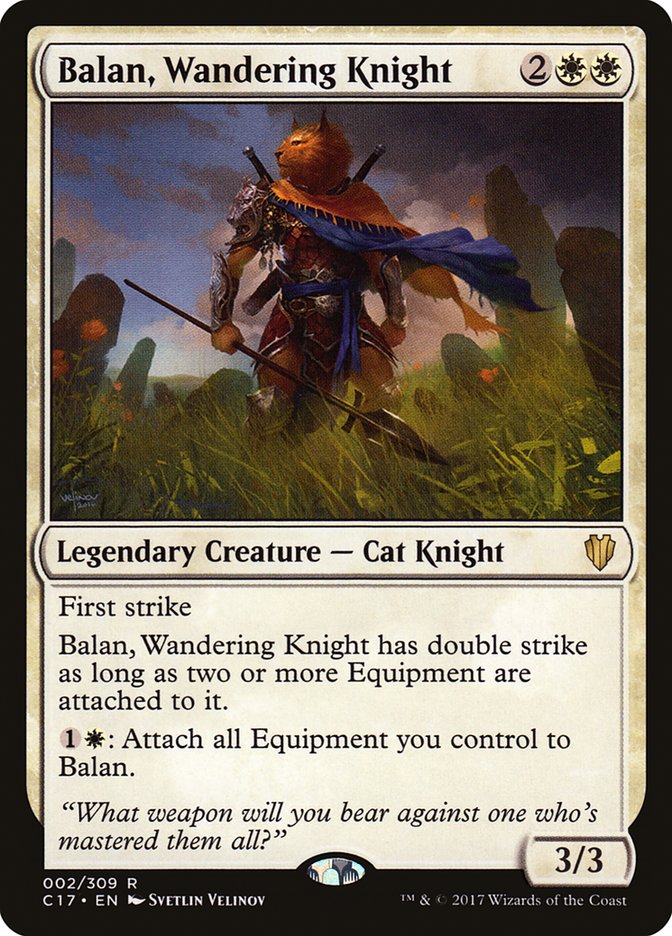 Balan, Wandering Knight [Commander 2017] - Magic: The Gathering - Card Brawlers | Quebec | Canada |