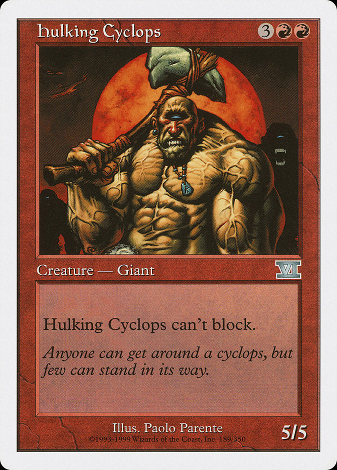 Hulking Cyclops [Classic Sixth Edition] - Magic: The Gathering - Card Brawlers | Quebec | Canada |