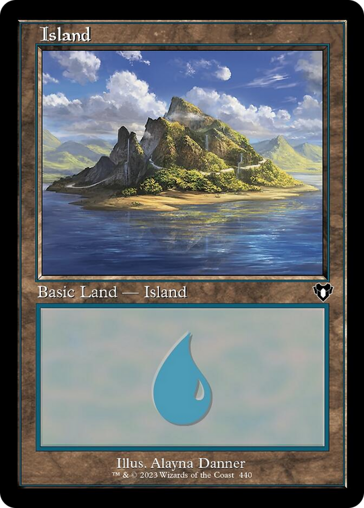 Island (440) (Retro) [Commander Masters] - Magic: The Gathering - Card Brawlers | Quebec | Canada |