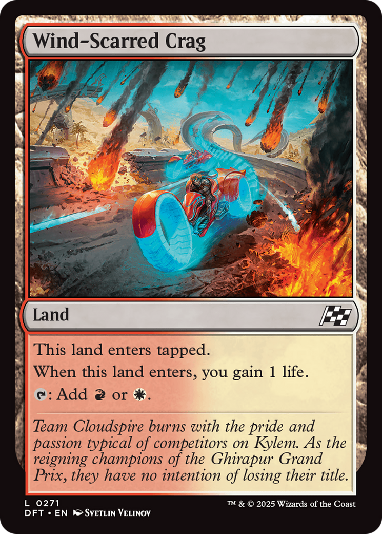 Wind-Scarred Crag [Aetherdrift] - Magic: The Gathering - Card Brawlers | Quebec | Canada |