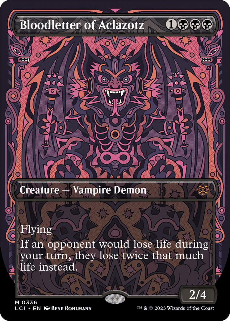 Bloodletter of Aclazotz (Borderless) [The Lost Caverns of Ixalan] - Magic: The Gathering - Card Brawlers | Quebec | Canada |
