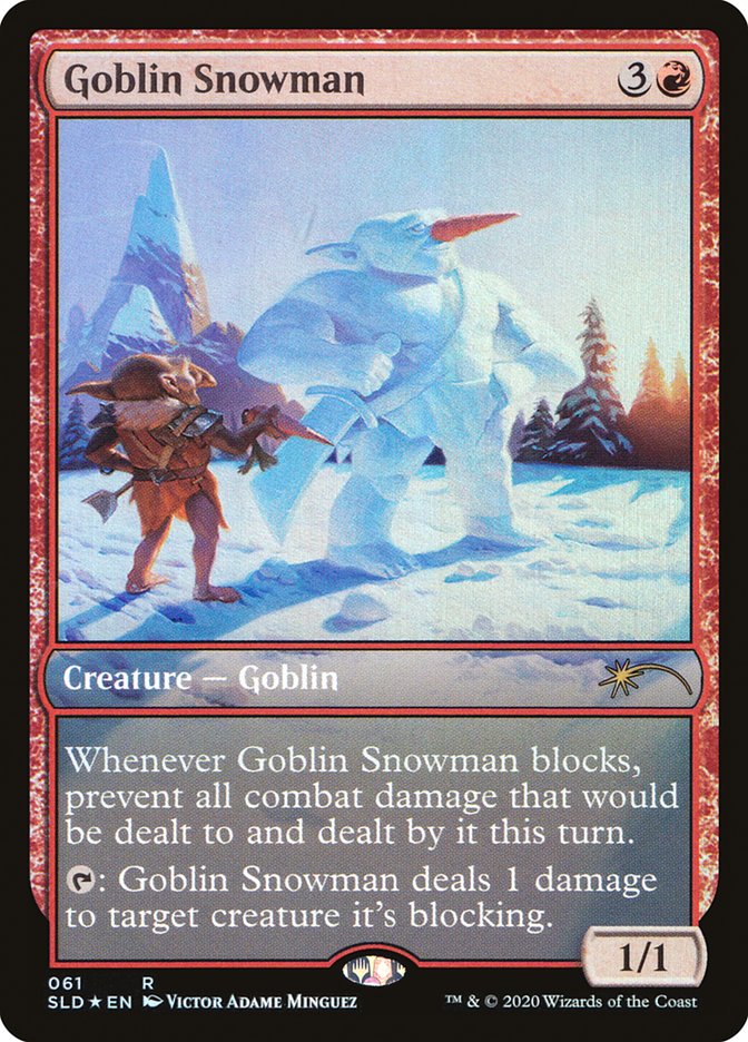 Goblin Snowman [Secret Lair Drop Series] - Magic: The Gathering - Card Brawlers | Quebec | Canada |