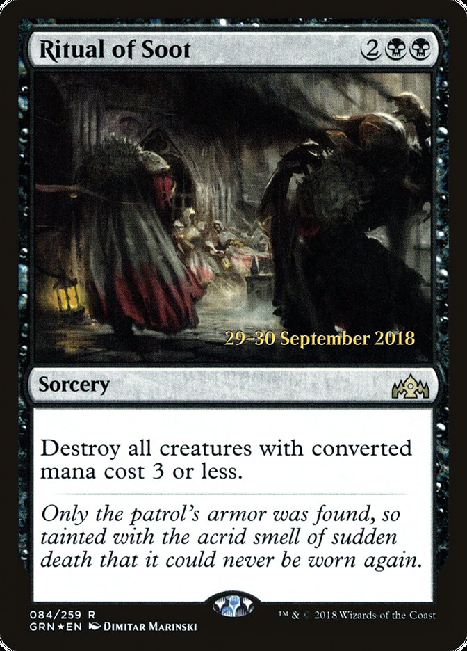 Ritual of Soot [Guilds of Ravnica Prerelease Promos] - Magic: The Gathering - Card Brawlers | Quebec | Canada |