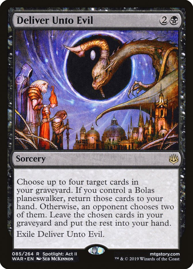 Deliver Unto Evil [War of the Spark] - Magic: The Gathering - Card Brawlers | Quebec | Canada |