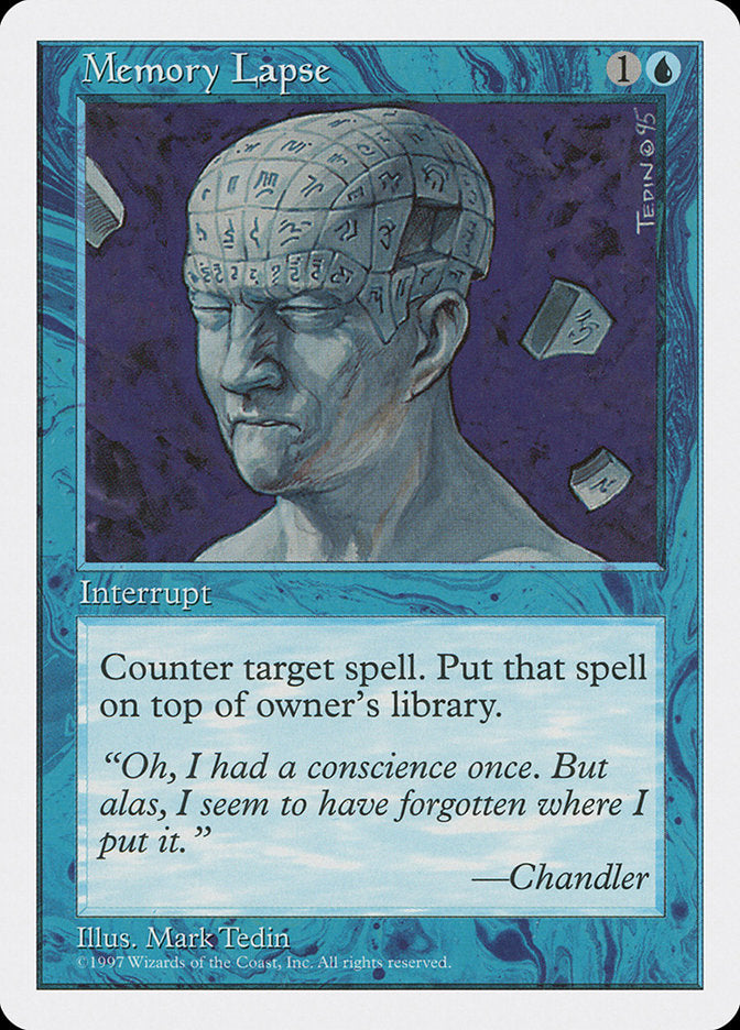 Memory Lapse [Fifth Edition] - Magic: The Gathering - Card Brawlers | Quebec | Canada |