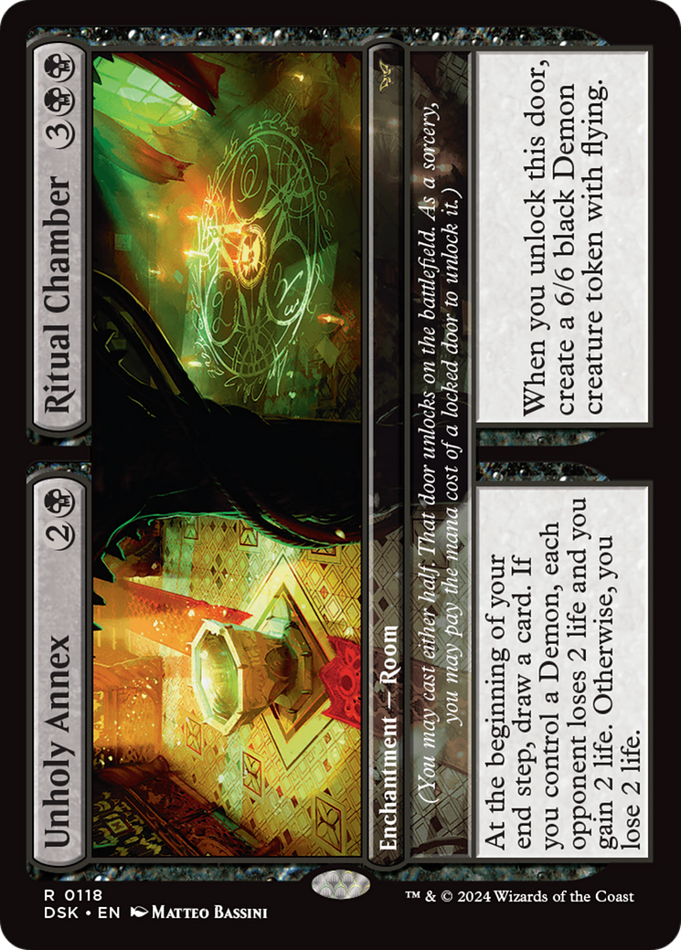 Unholy Annex // Ritual Chamber [Duskmourn: House of Horror] - Magic: The Gathering - Card Brawlers | Quebec | Canada |