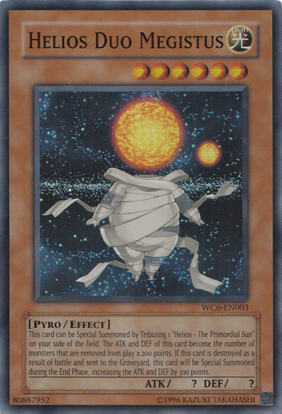 Helios Duo Megistus [WC6-EN003] Super Rare - Yu-Gi-Oh! - Card Brawlers | Quebec | Canada |