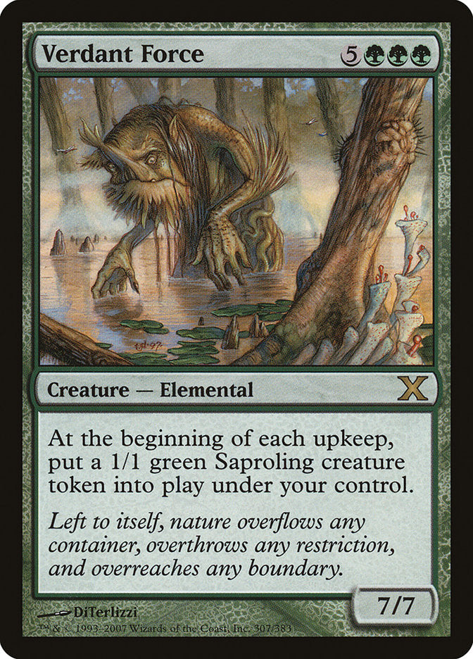 Verdant Force [Tenth Edition] - Magic: The Gathering - Card Brawlers | Quebec | Canada |