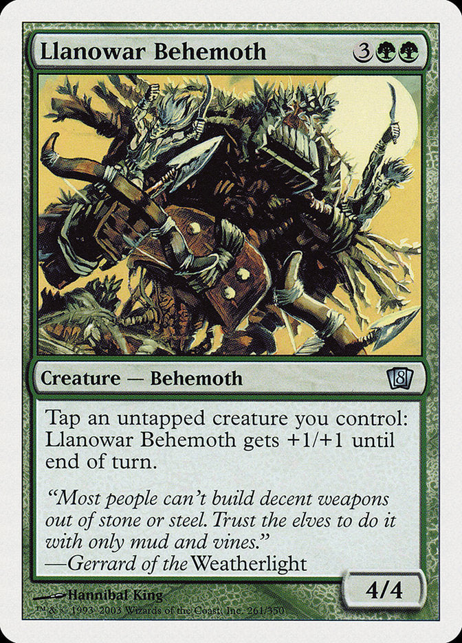 Llanowar Behemoth [Eighth Edition] - Magic: The Gathering - Card Brawlers | Quebec | Canada |