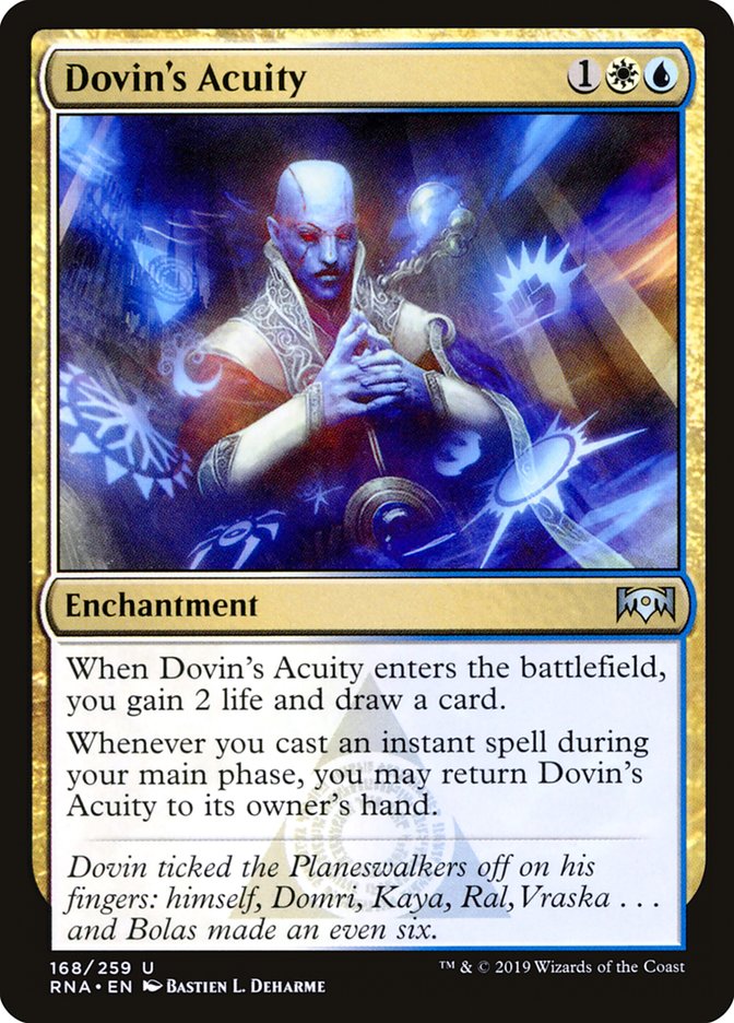 Dovin's Acuity [Ravnica Allegiance] - Magic: The Gathering - Card Brawlers | Quebec | Canada |