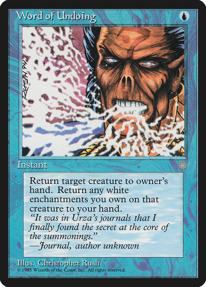 Word of Undoing [Ice Age] - Magic: The Gathering - Card Brawlers | Quebec | Canada |