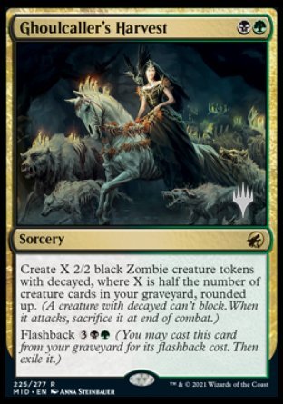 Ghoulcaller's Harvest (Promo Pack) [Innistrad: Midnight Hunt Promos] - Magic: The Gathering - Card Brawlers | Quebec | Canada |
