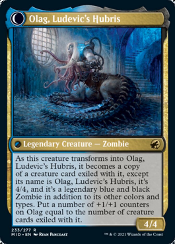 Ludevic, Necrogenius // Olag, Ludevic's Hubris [Innistrad: Midnight Hunt] - Magic: The Gathering - Card Brawlers | Quebec | Canada |