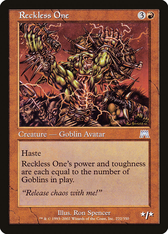 Reckless One [Onslaught] - Magic: The Gathering - Card Brawlers | Quebec | Canada |