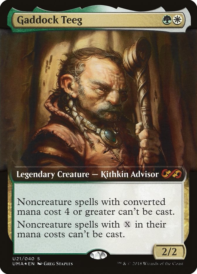 Gaddock Teeg (Topper) [Ultimate Masters Box Topper] - Magic: The Gathering - Card Brawlers | Quebec | Canada |