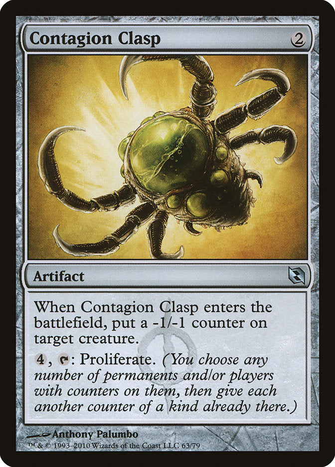 Contagion Clasp [Duel Decks: Elspeth vs. Tezzeret] - Magic: The Gathering - Card Brawlers | Quebec | Canada |