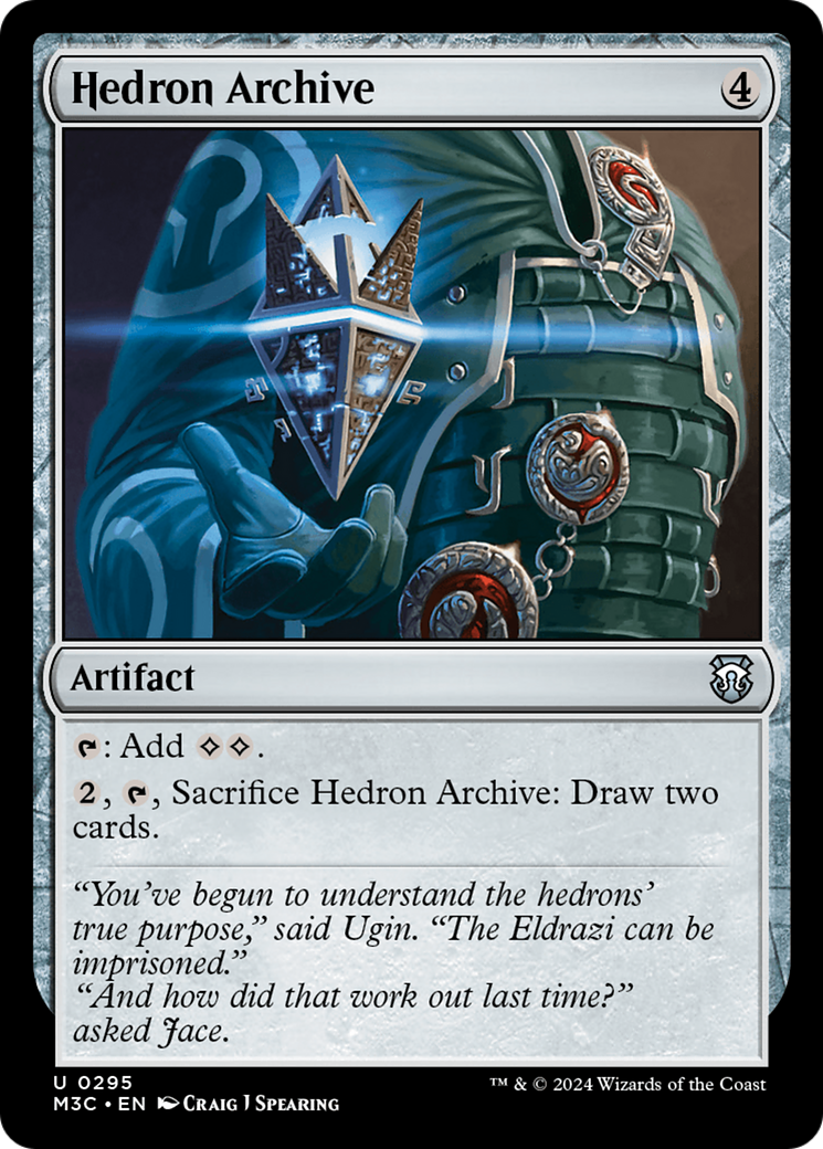 Hedron Archive (Ripple Foil) [Modern Horizons 3 Commander] - Magic: The Gathering - Card Brawlers | Quebec | Canada |