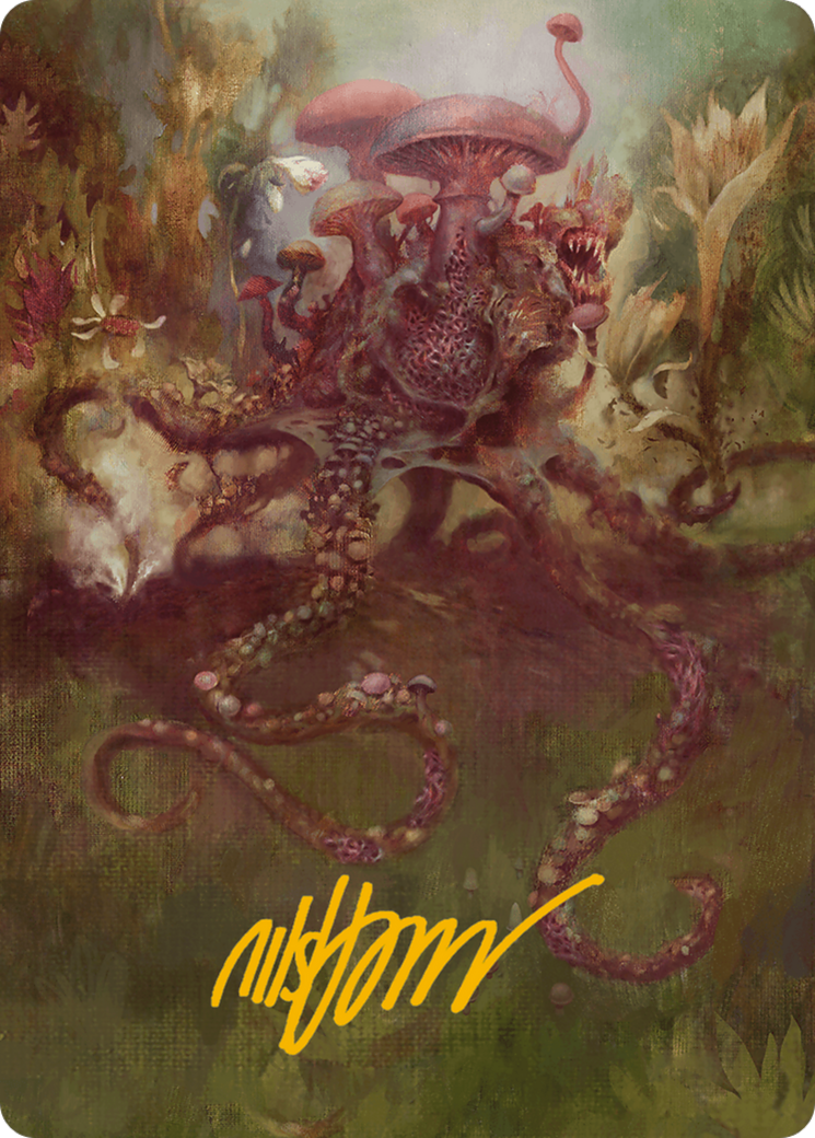 Sowing Mycospawn Art Card (Gold-Stamped Signature) [Modern Horizons 3 Art Series] - Magic: The Gathering - Card Brawlers | Quebec | Canada |