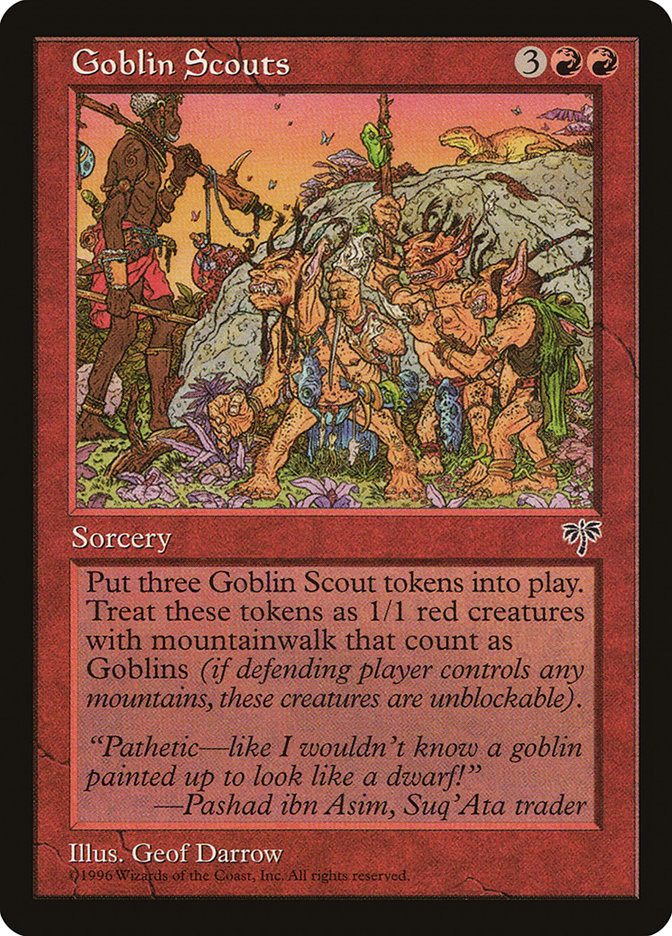 Goblin Scouts [Mirage] - Magic: The Gathering - Card Brawlers | Quebec | Canada |