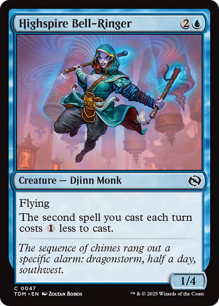 Highspire Bell-Ringer [Tarkir: Dragonstorm] - Magic: The Gathering - Card Brawlers | Quebec | Canada |