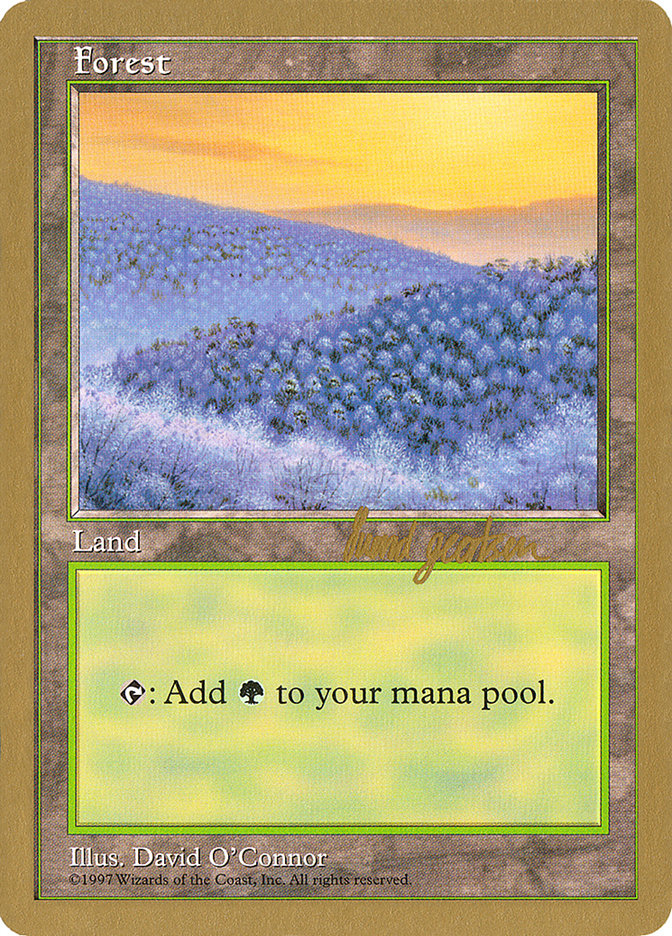 Forest (sg449) (Svend Geertsen) [World Championship Decks 1997] - Magic: The Gathering - Card Brawlers | Quebec | Canada |